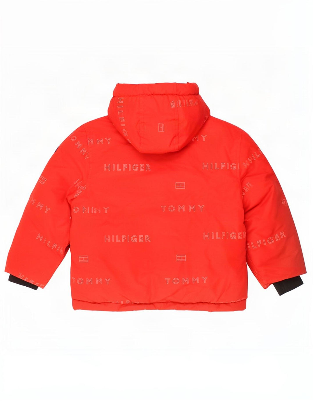 Tommy Hilfiger Chaqueta acolchada con capucha para niños 3-4 años Poliéster rojo