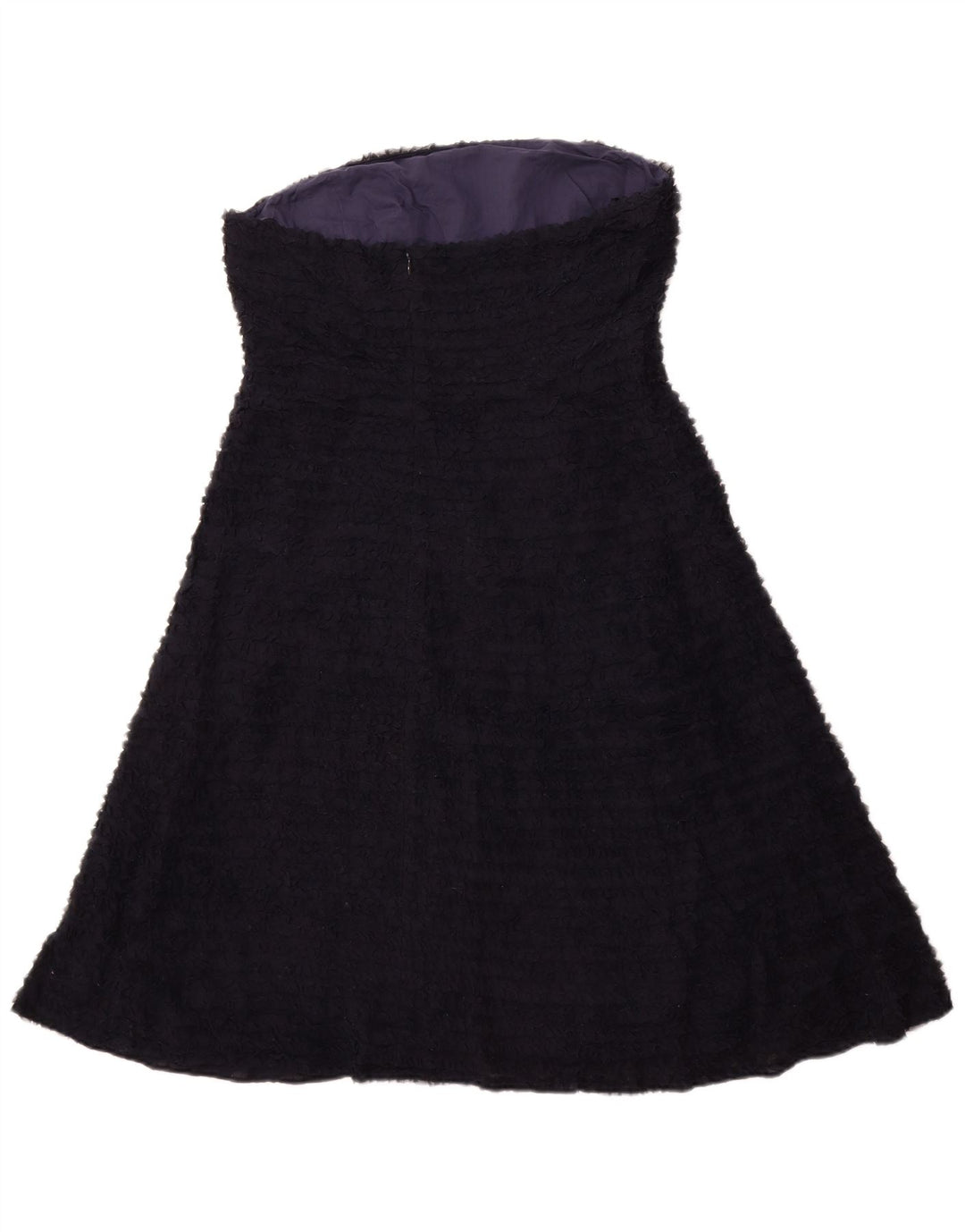 J. CREW Vestido sin tirantes para mujer UK 42 Azul marino mediano