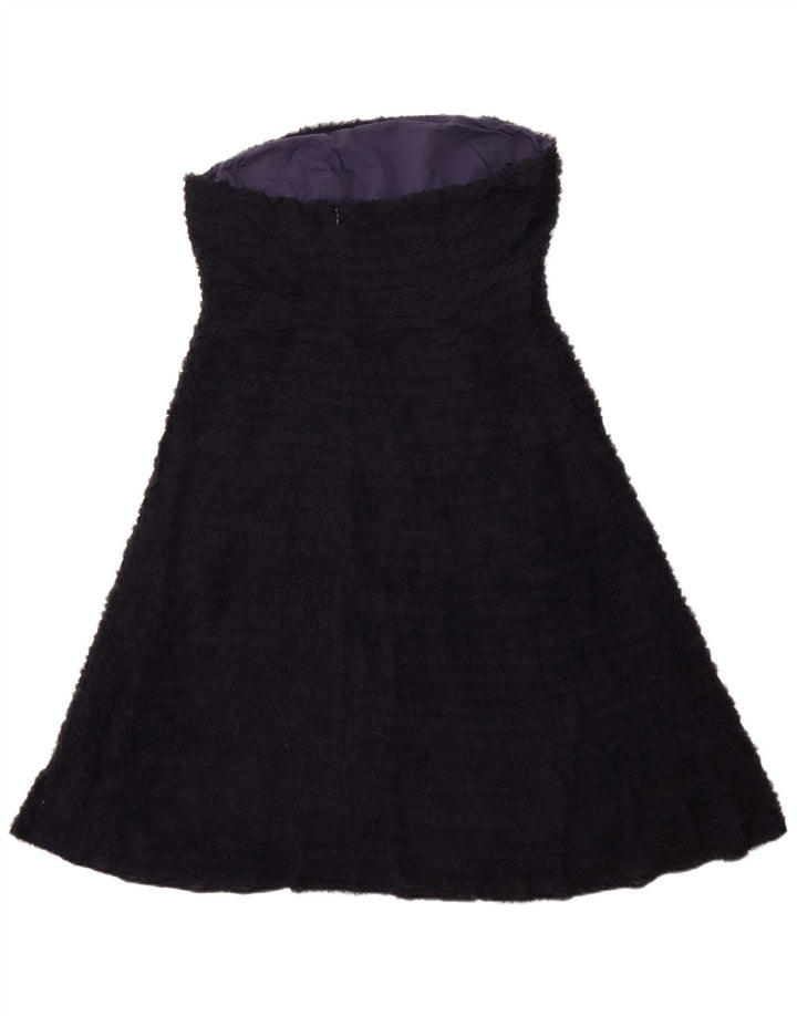 J. CREW Vestido sin tirantes para mujer UK 42 Azul marino mediano