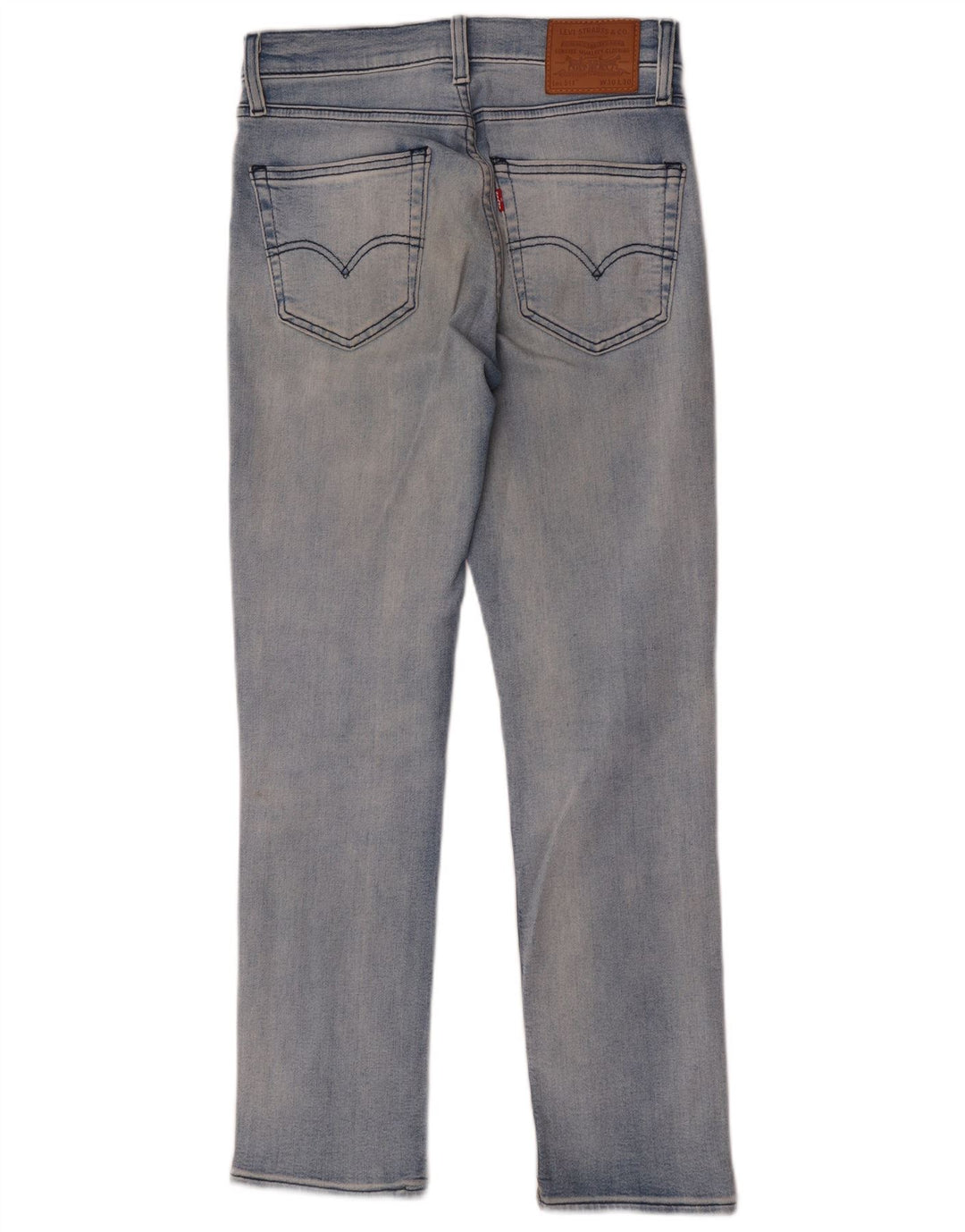 Levi's Hombre 511 Slim Jeans W30 L30 Algodón Azul