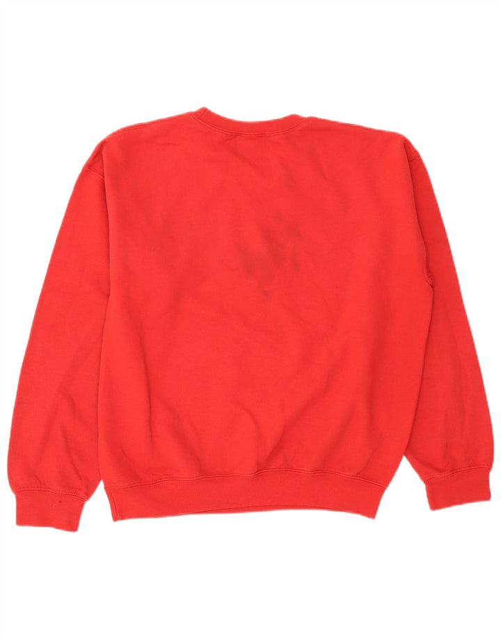 Urban Outfitters Sudadera con gráfico para hombre Jumper Small Rojo