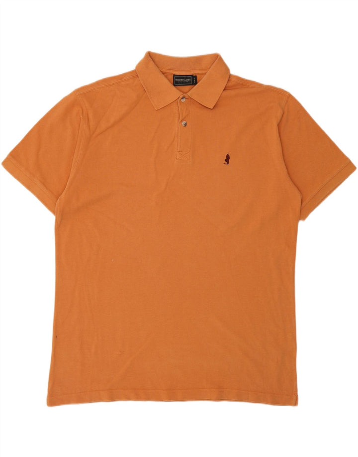 MARLBORO CLASSICS Polo Hombre XL Naranja Algodón