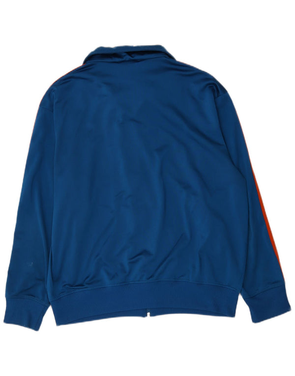 Adidas Hombre Chándal Top Chaqueta Grande Azul Marino Poliéster