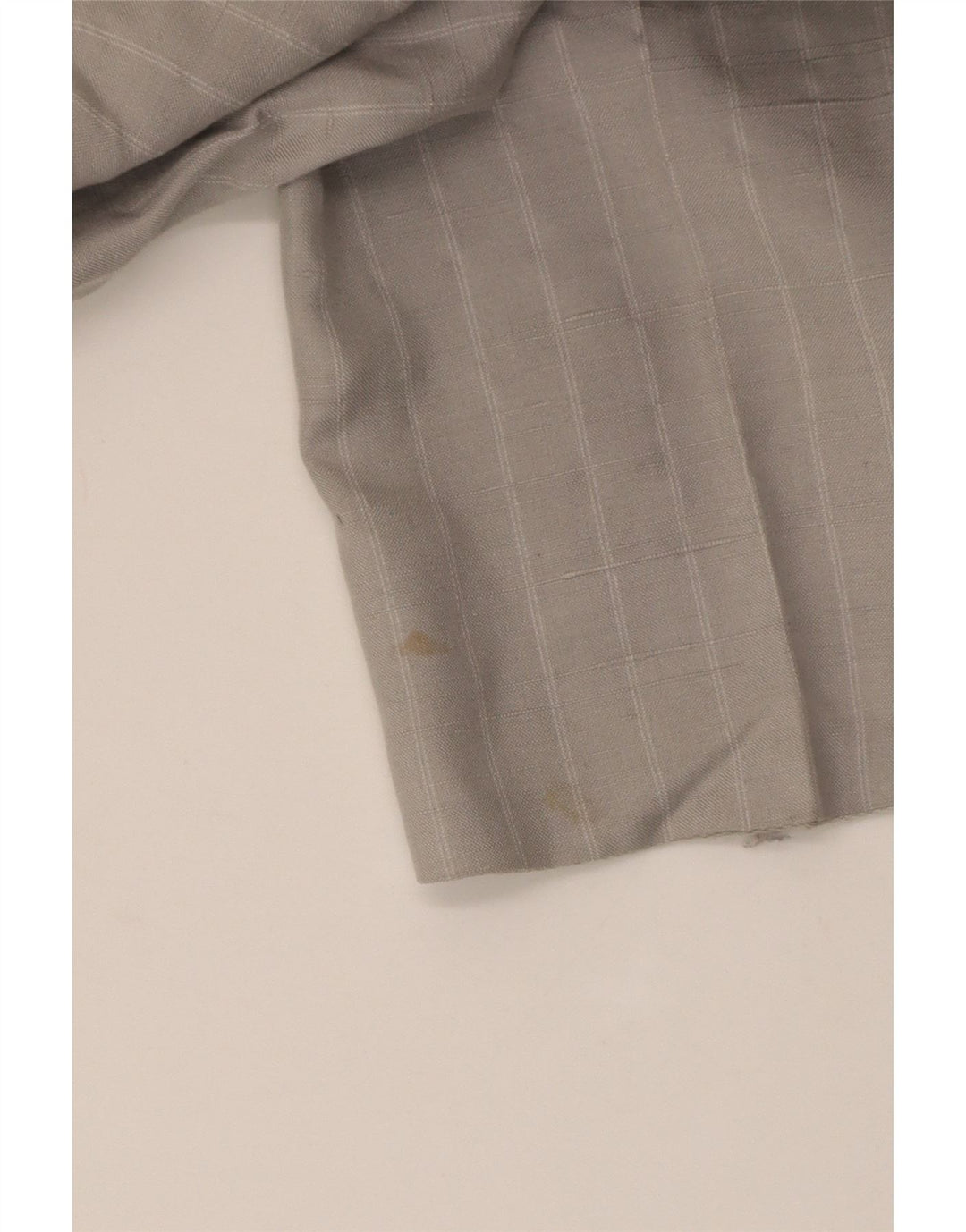 Traje vintage para hombre de 2 piezas IT 50 Medio W30 L30 Seda gris a rayas