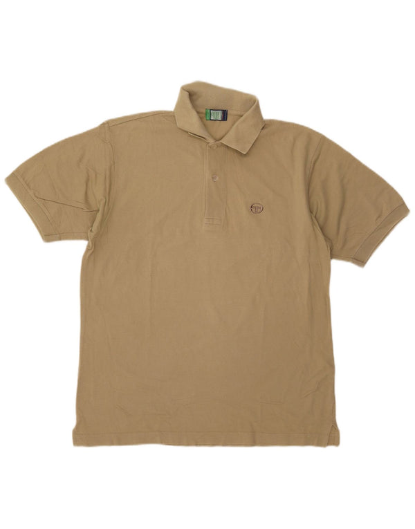 Sergio Tacchini Polo Hombre IT 46 Small Beige Algodón