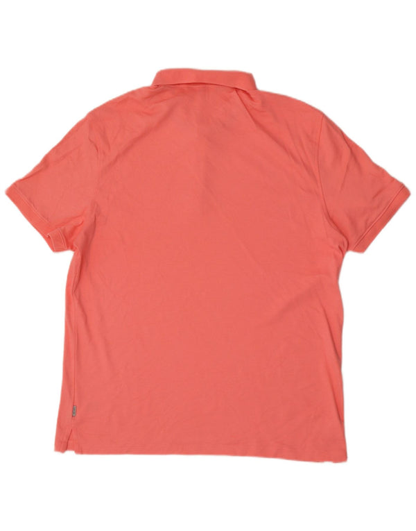 Polo Calvin Klein para hombre de algodón rosa grande