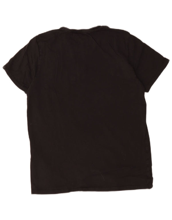 Levi's Camiseta gráfica para hombre Top mediano de algodón negro