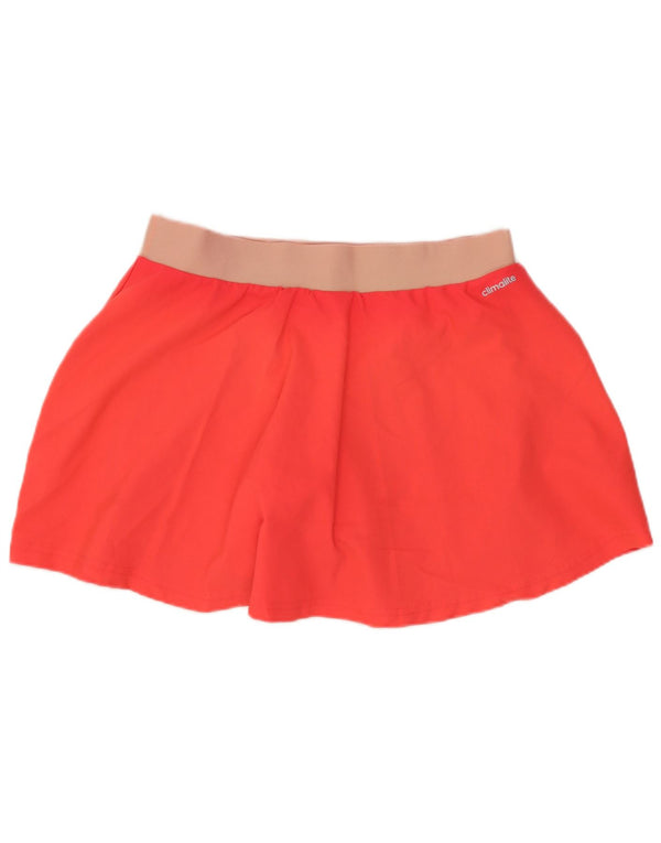 ADIDAS Falda de tenis Climalite para mujer UK 8/10 Small Naranja Poliéster