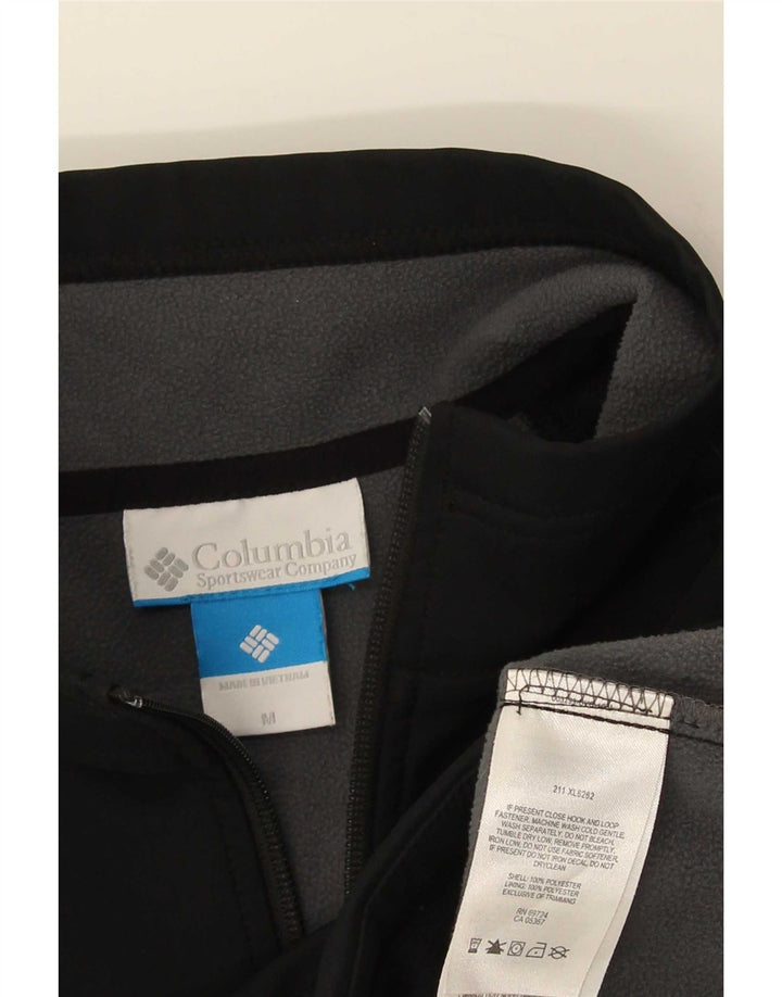 Columbia Chaqueta cortavientos para mujer UK 44 Mediana Poliéster negro
