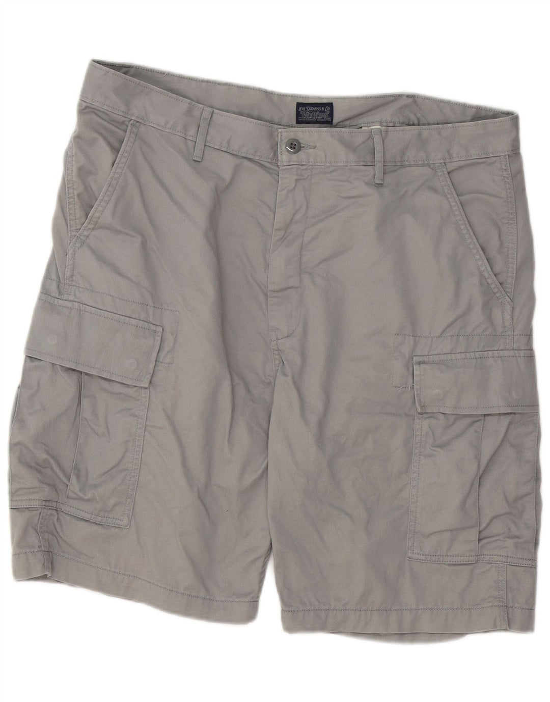 Levi's Pantalones cortos cargo para hombre W38 XL Algodón gris
