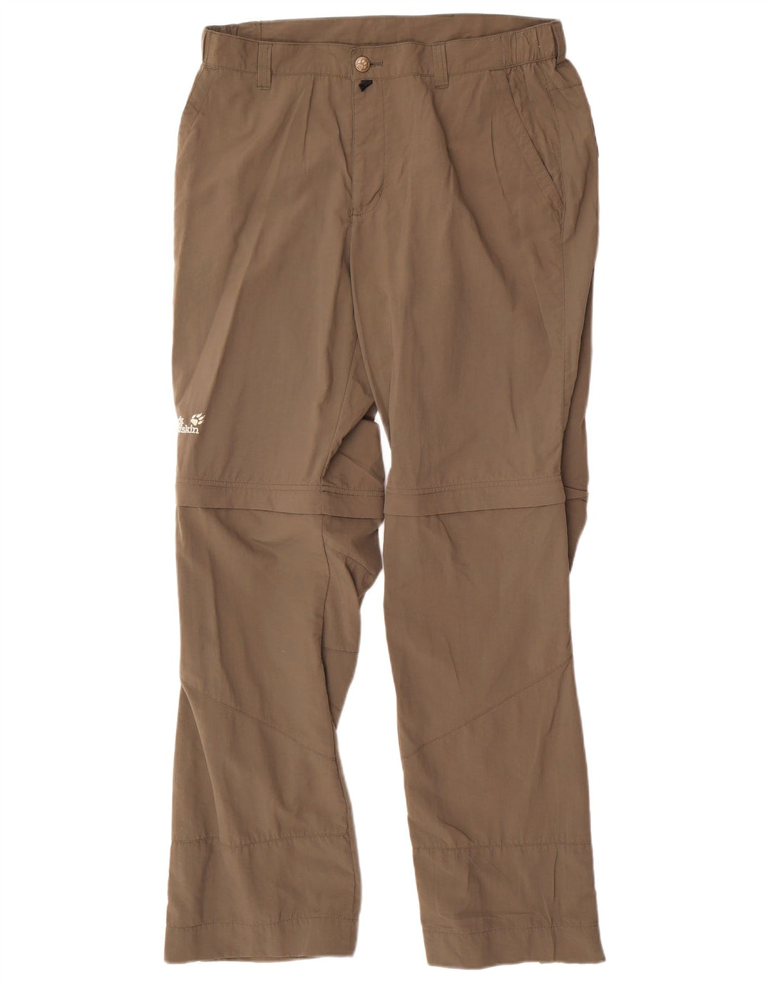 Pantalones informales rectos para hombre Jack Wolfskin W36 L33 Poliamida beige