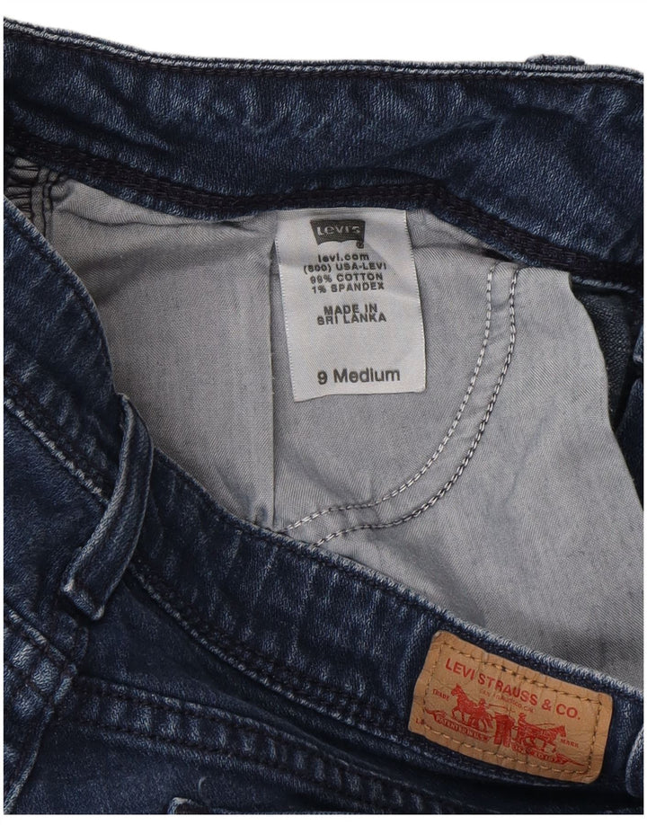 Levi's Jeans ajustados Too Superlow para mujer US 9 Medium W30 L30 Algodón azul