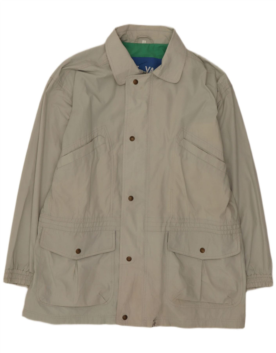 VINTAGE Chaqueta utilitaria para hombre Reino Unido 40 Grande Beige
