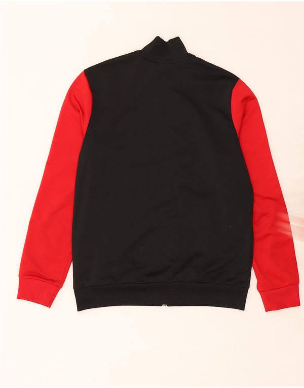 ADIDAS Chaqueta de chándal para niño 13-14 años Negro Poliéster color block