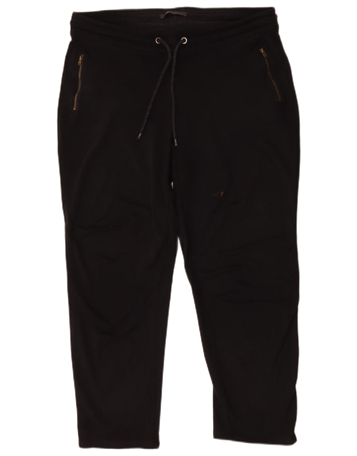 Marks & Spencer Pantalones de chándal para Mujer UK 46 Large Viscosa Negra