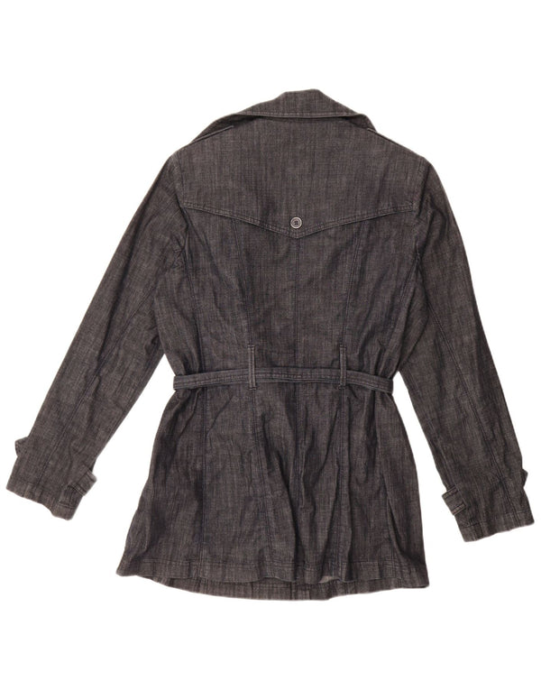 Marks & Spencer Gabardina Autograph para mujer Reino Unido 42 Azul marino mediano