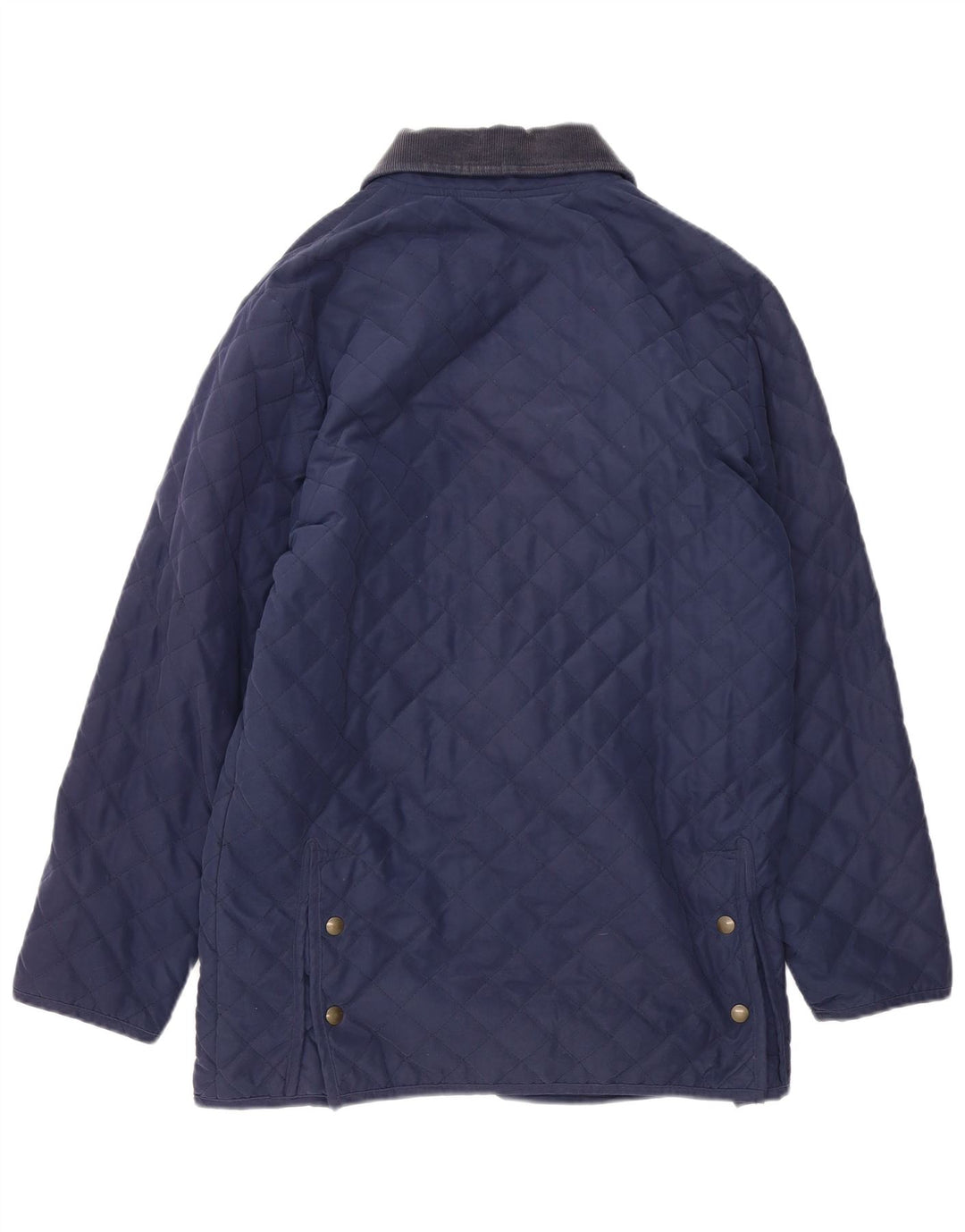 Lafont Chaqueta acolchada holgada para mujer UK 10 Small Poliéster azul marino