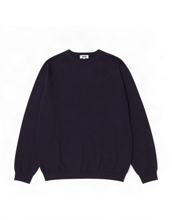 Marks & Spencer - Jersey para hombre con cuello en V, ajuste regular, talla 2XL, algodón azul marino