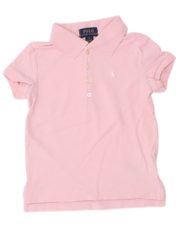 Polo Ralph Lauren Camisa Niña 4-5 Años Rosa Algodón