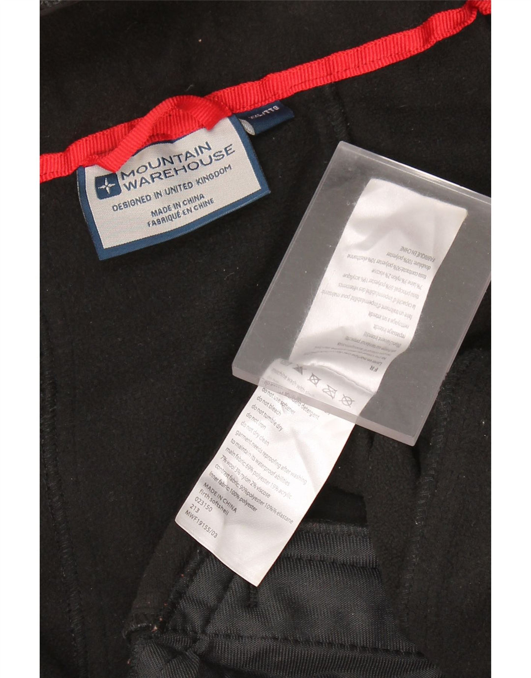 MOUNTAIN WAREHOUSE Chaqueta de chándal con capucha para hombre 2XL Gris Colorblock