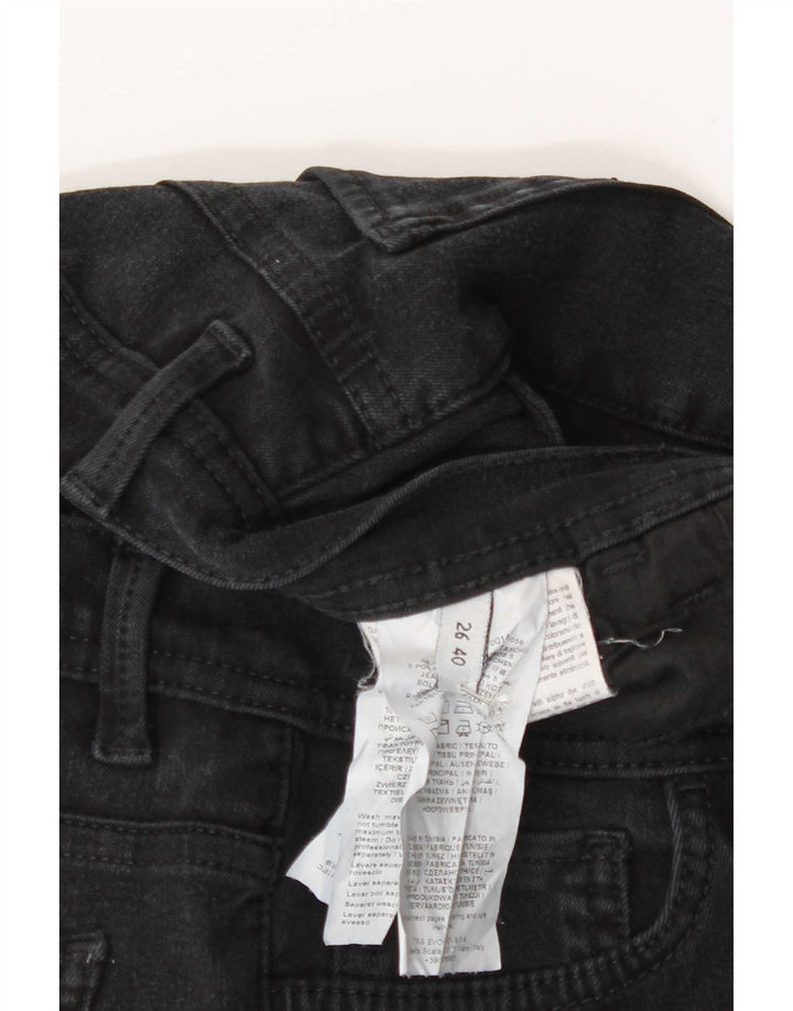 Vaqueros Trussardi Mujer Rectos W26 L28 Negro