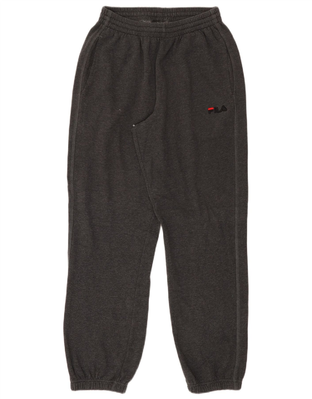Fila Hombre Pantalones De Chándal Joggers Small Gris Algodón