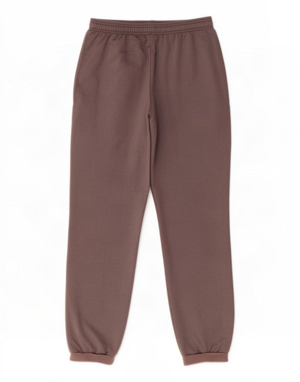 Asics Pantalones de chándal gráficos para mujer Joggers UK 40 Poliéster gris medio
