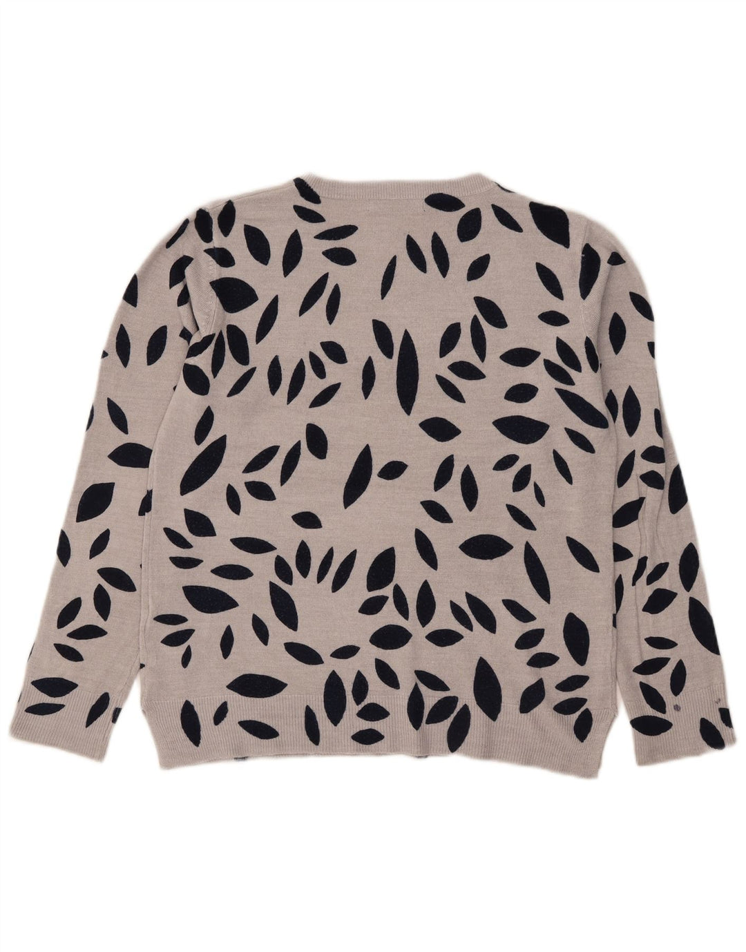 Marks & Spencer Jersey con cuello barco para mujer, talla 40, color gris grande