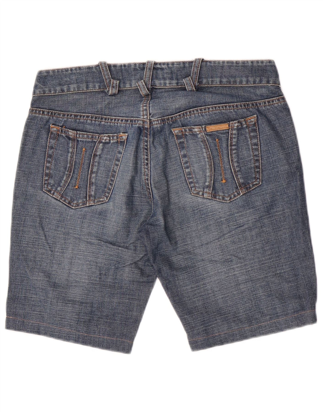 Fornarina Shorts Vaquero Mujer W30 Azul Medio Algodón