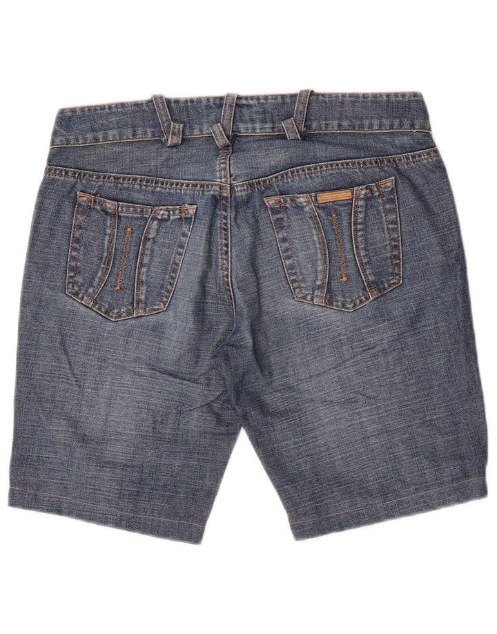 Fornarina Shorts Vaquero Mujer W30 Azul Medio Algodón