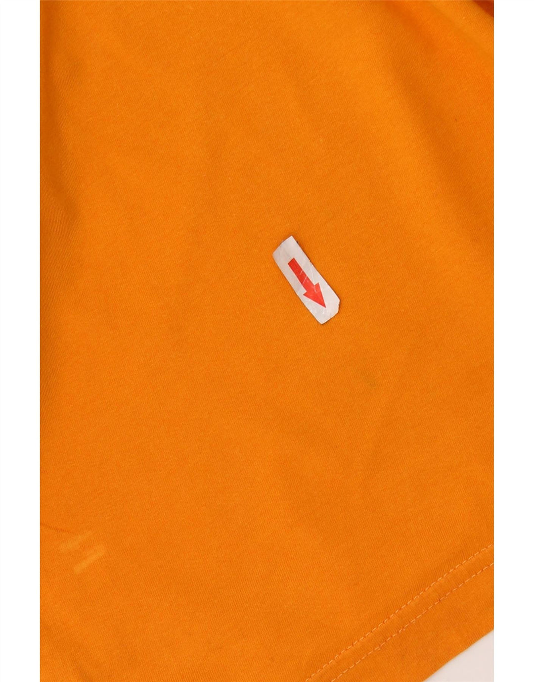 DIADORA Hombre Camiseta Gráfica Top Grande Naranja Algodón