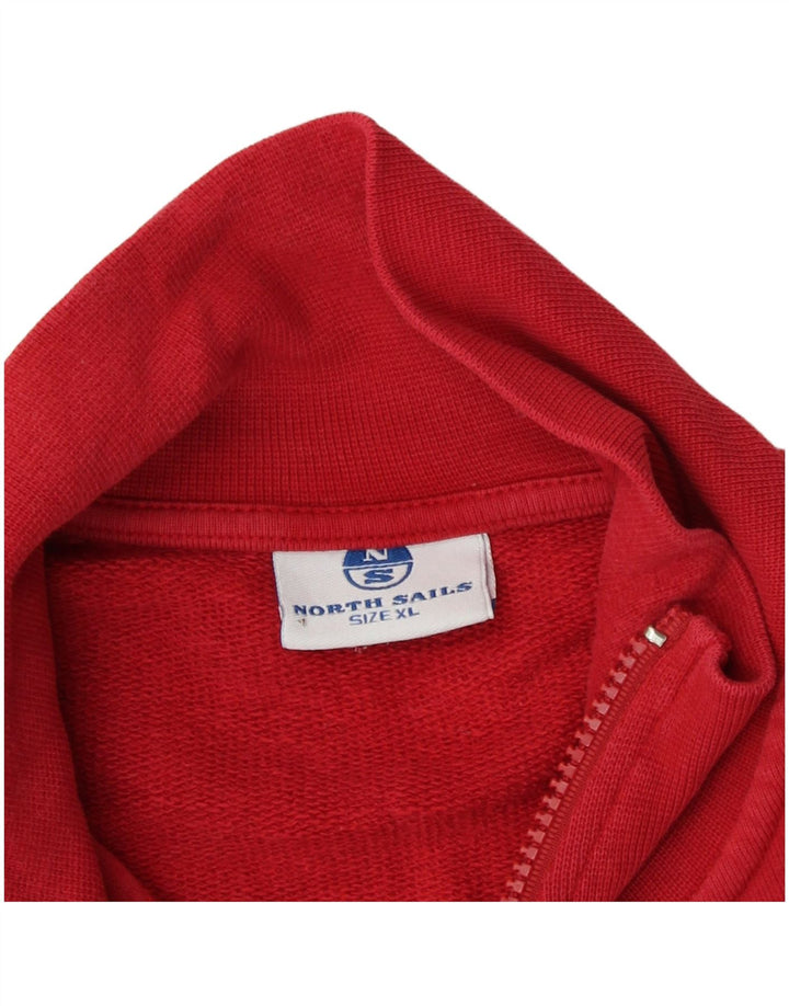 North Sails Chaqueta De Chándal Hombre XL Algodón Rojo