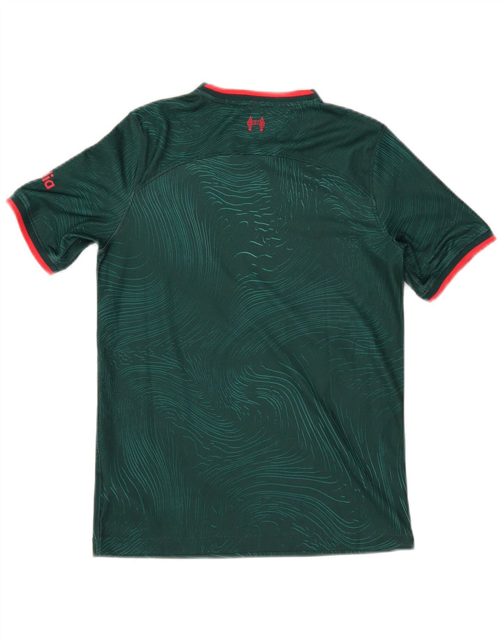 NIKE Camiseta gráfica para niño 11-12 años Verde Poliéster