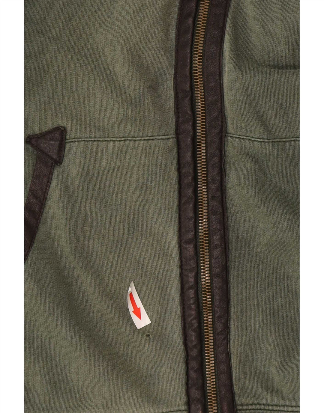 Armani Jeans Hombre Chándal Top Chaqueta Algodón Verde Medio