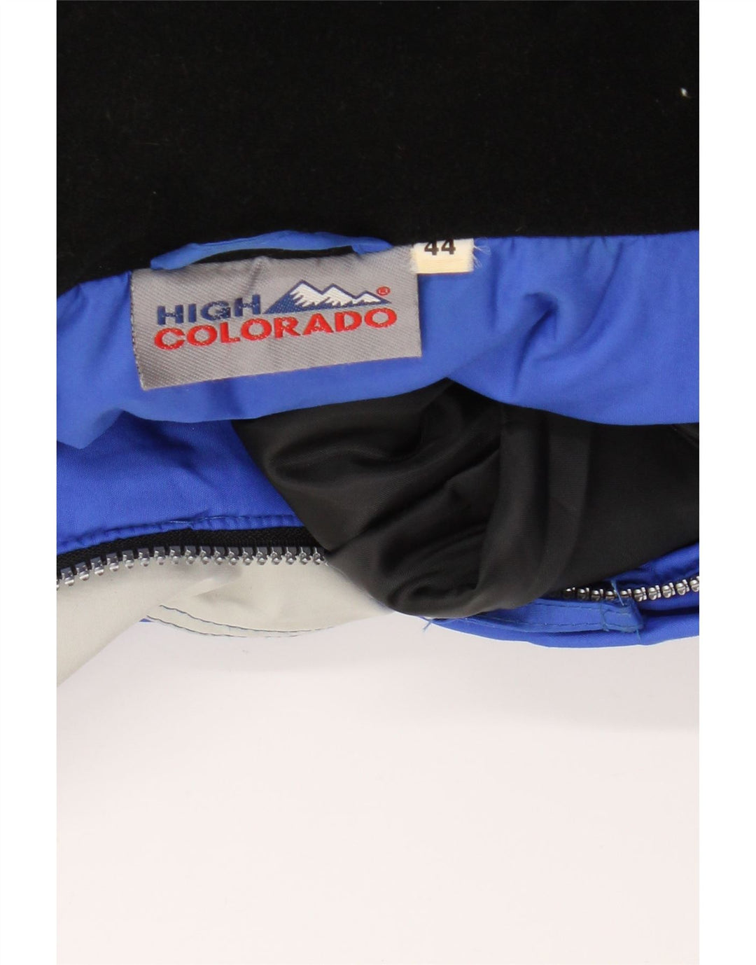HIGH COLORADO Abrigo cortavientos extragrande para mujer EU 44 XL Bloque de color azul