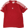 Adidas - Camiseta gráfica para hombre, parte superior de algodón burdeos mediano