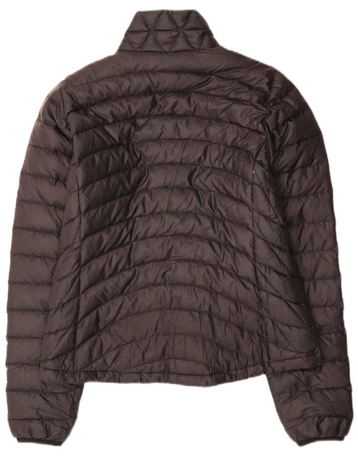 PATAGONIA Chaqueta Acolchada Mujer UK 44 Mediana Negro Poliéster