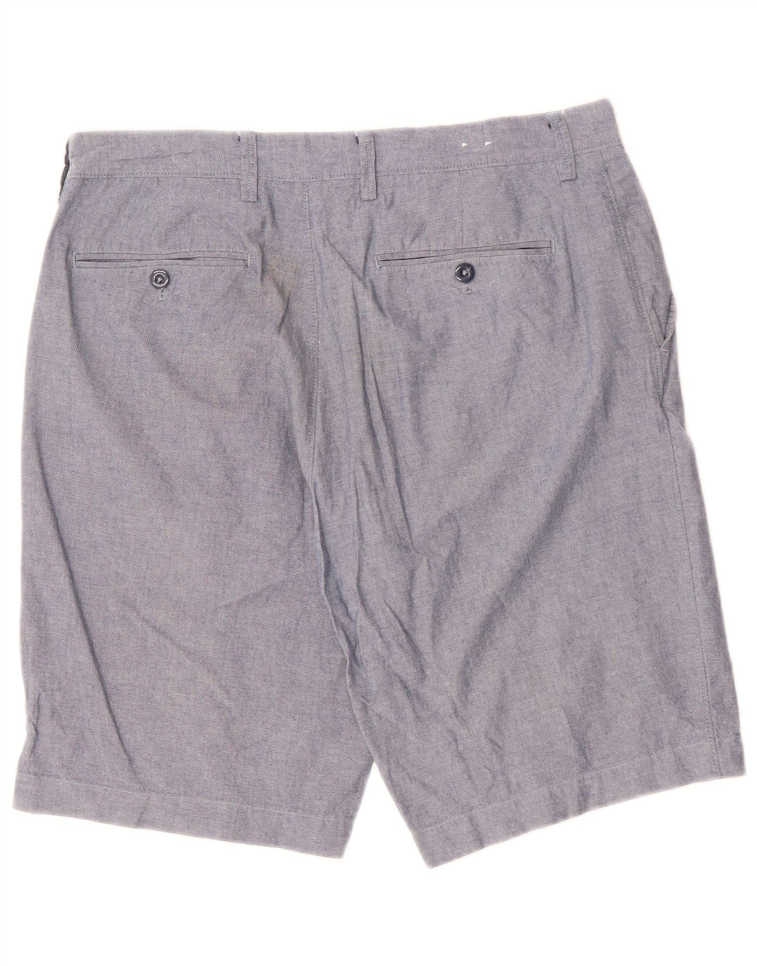 J. CREW Pantalones cortos chinos para hombre W33 Algodón azul medio