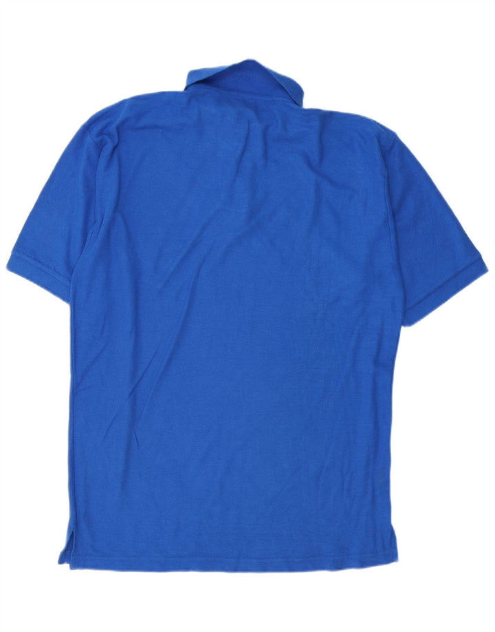 Americanino Polo Hombre Grande Azul Algodón