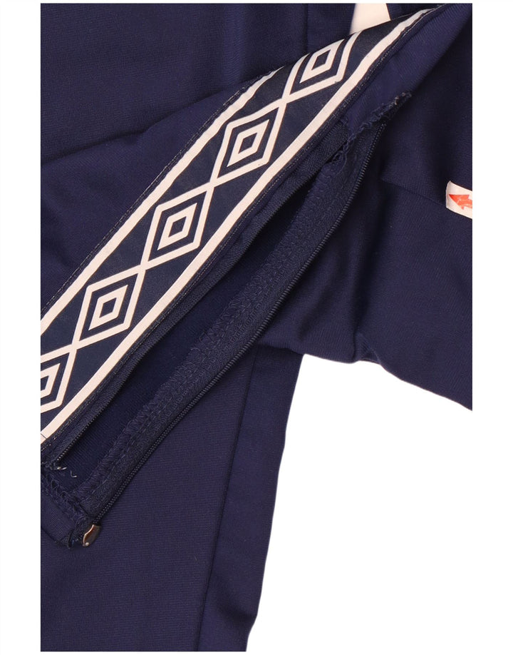 Umbro Hombre Pantalones De Chándal Gráfico Grande Poliéster Azul Marino