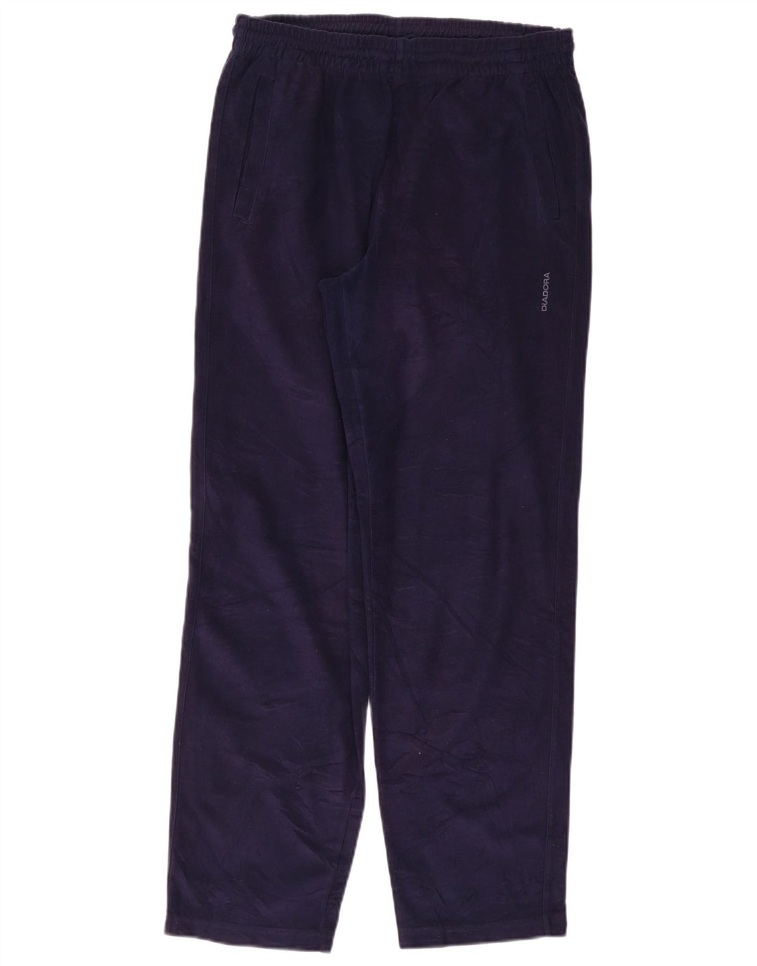 DIADORA Pantalón de Chándal Hombre ES 38 Medio Azul Marino Poliéster