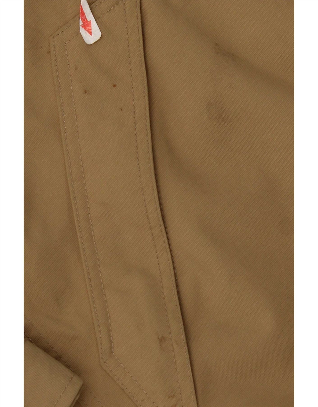 Timberland Chaqueta utilitaria con capucha para hombre UK 38 Medium Beige Nylon