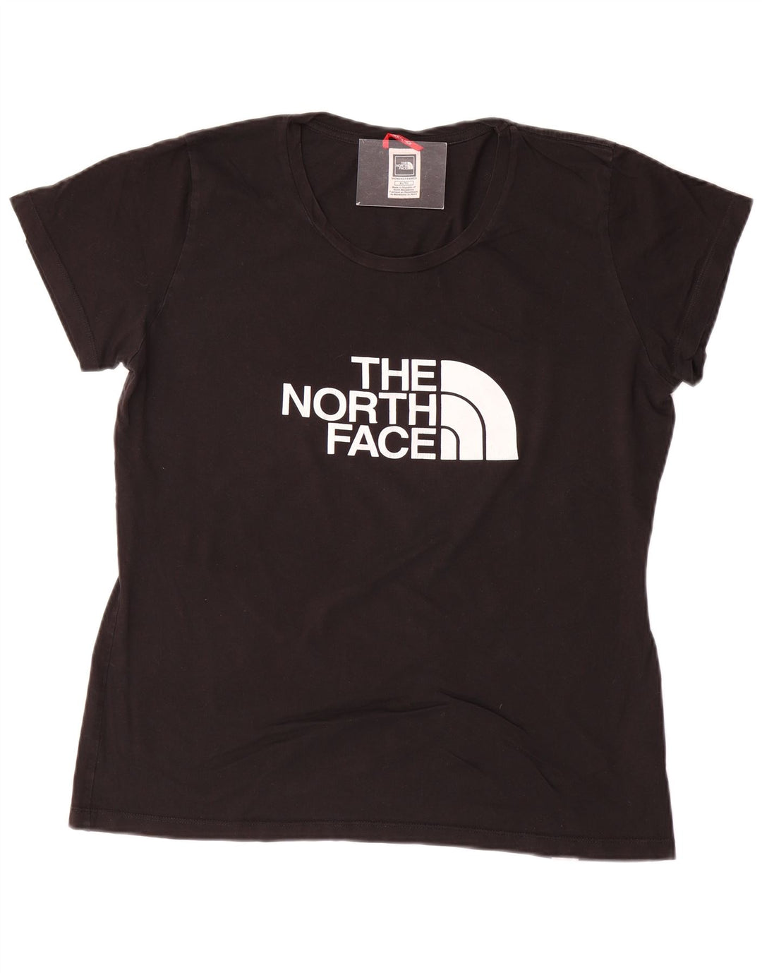 THE NORTH FACE Camiseta gráfica para mujer UK 40 XL Algodón negro