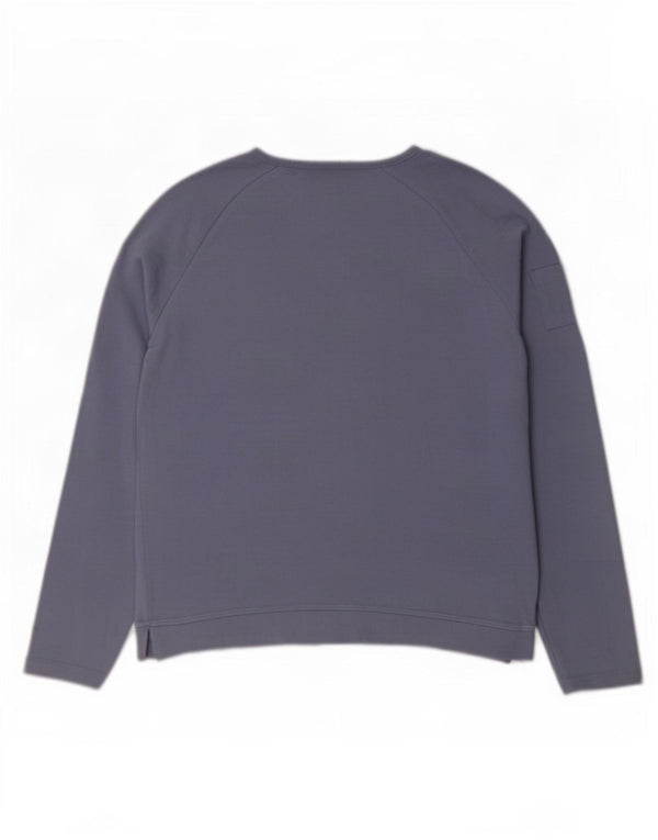 Champion Mujer Top Manga Larga UK 46 Grande Azul