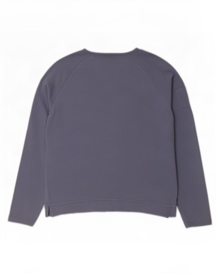 Champion Mujer Top Manga Larga UK 46 Grande Azul