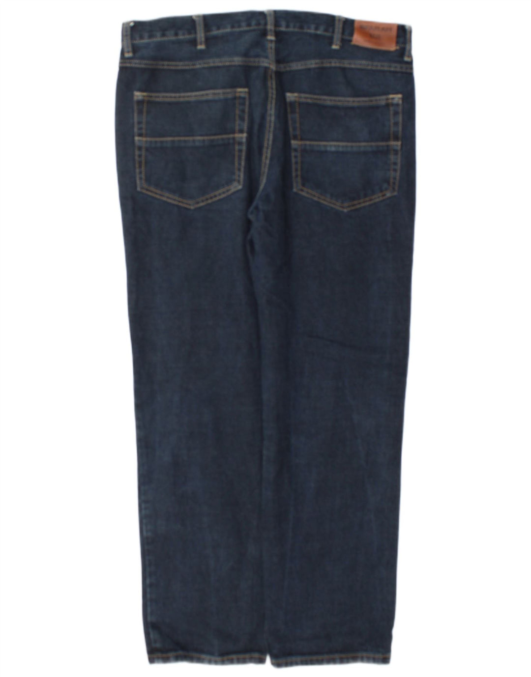 Farah Jeans Rectos Para Hombre W36 L32 Algodón Azul Marino