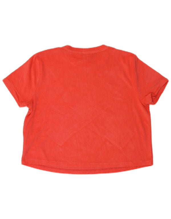 Marks & Spencer Camiseta para mujer Top UK 44 Grande Algodón rosa