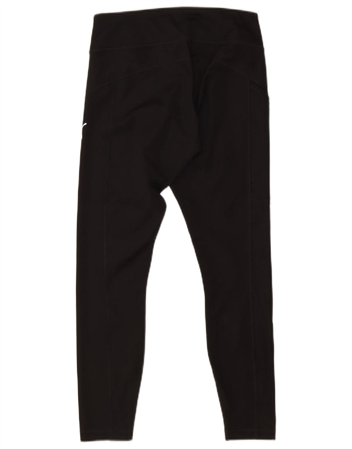 Puma Leggings cortos para mujer UK 8 Small Poliéster negro