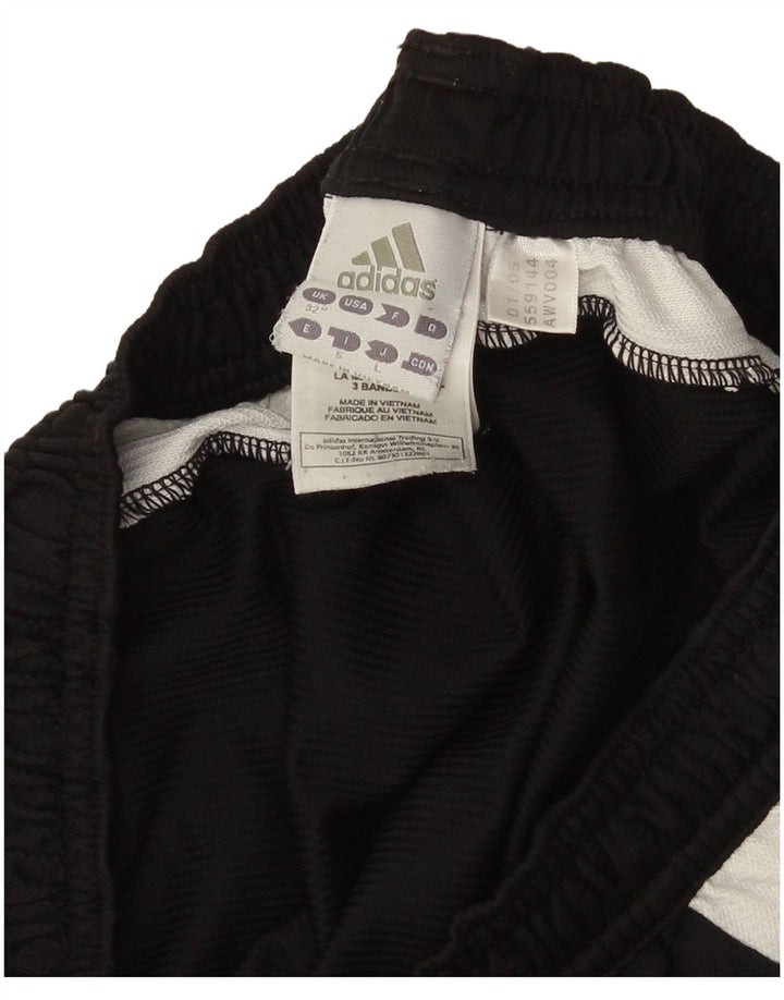 Adidas Mens Climalite Sport Shorts Medio Negro Colorblock Poliéster