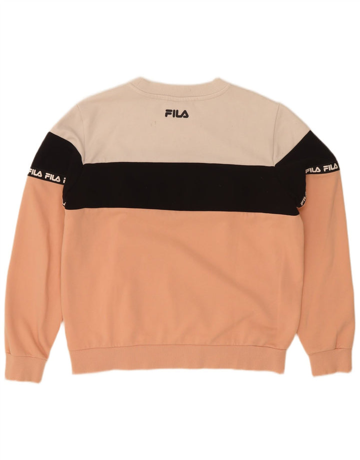Fila - Sudadera gráfica para mujer, talla 40, talla M, multicolor